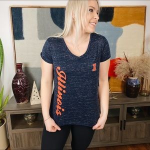 Illini University of Illinois Graphic tee